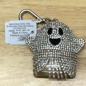 NEW Bling Fringe Ghost PocketBac Sanitizer Holder HALLOWEEN 22 Bath & Body Works